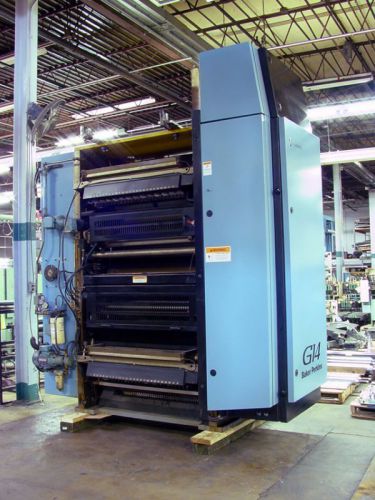 1991 Baker Perkins G14 Commercial Printing Press 22.8375&#034; Cutoff x 38&#034; Width