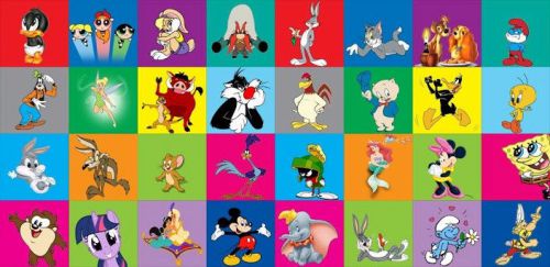 COOL -  Classic cartoon characters EPS  Vector Clipart  vinyl cutter plotter CD