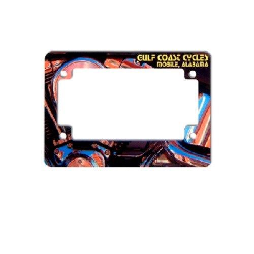 CUSTOM PERSONALIZED PHOTO FRP MINI LICENSE PLATE FRAME