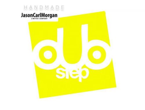 JCM® Iron On Applique Decal, Dubstep Neon Yellow