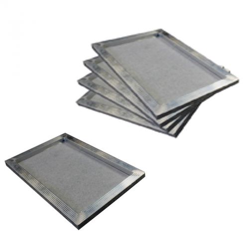 4 pcs  pre-stretched plate tension screen printing aluminum frame 10.5&#034;x15&#034; for sale