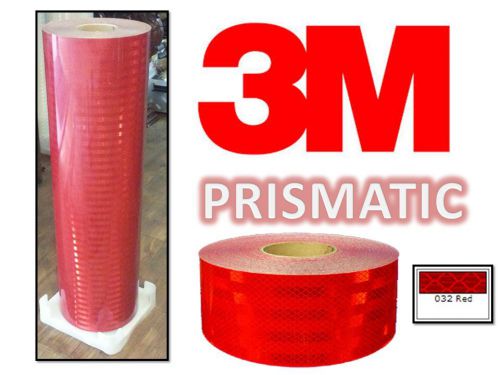 3M High Intensity PRISMATIC Reflective BRITE RED Graphic Vinyl Film + Adhesive