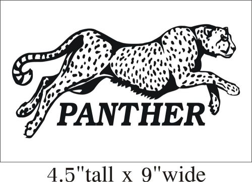 Panther Silhouette  Funny Car Truck Bumper Vinyl Sticker Decal Decor Art -1740