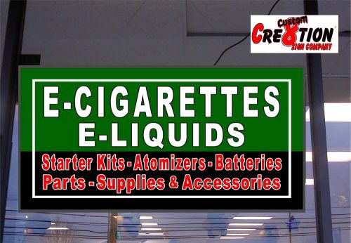 20&#034;x36&#034; LED Light box Sign - E Cigarettes - E Liquids - Starter Kits - Atomizers