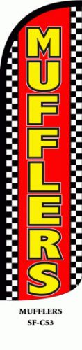 Mufflers Windless Super Sign Flag 15&#039; Flutter Full Sleeve Banner /Pole bjc*
