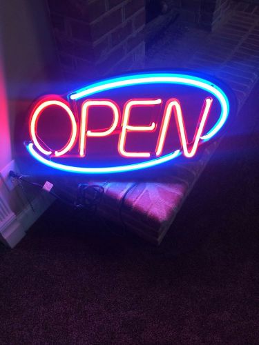 Bright LED Neon Open Sign..