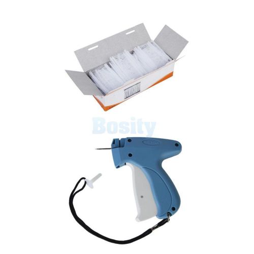 Regular Clothing Garment Price Label Tagging Tag Gun + 2&#034; 5000 Barbs + 1 Needle