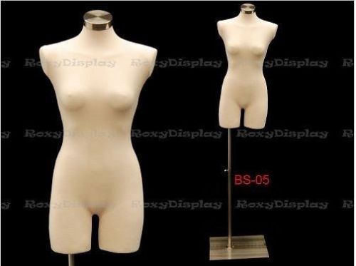 Female economic mannequin manikin body form value dress form #jf-fwlgp+bs-05 for sale