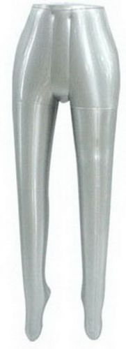 Inflatable Womens&#039; Leg 2802 Easy Carry Mannequin Silver Color