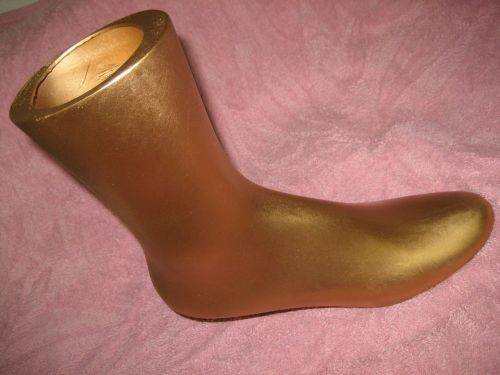 Vintage Shoe Form Company, Auburn, NY Hosiery Display Form Mannequin Foot Dewitt