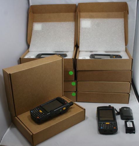 Lot of (10) Symbol MC7596 MC75 Motorola Laser Barcode Scanner WM6.1 WiFi GSM GPS