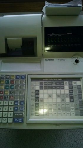 Casio TK-6000 Cash Register