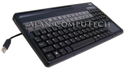 HP POS MSR French Canadian USB Keyboard New 492585-121