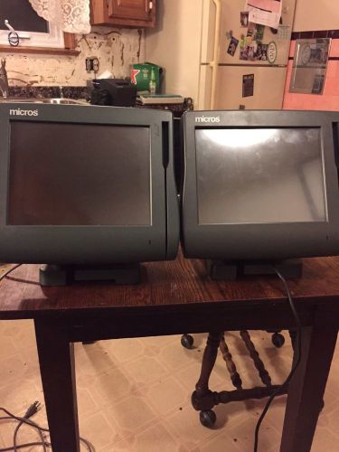 2 Micros Work Stations 4.POS touch screens