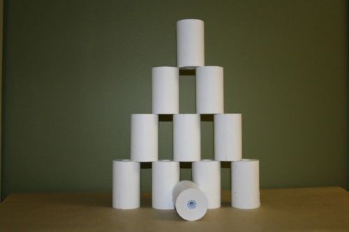 (50) 3&#034; x 104 feet telecheck eclipse 1ply paper rolls - brand new fresh for sale
