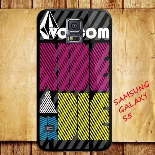 iPhone and Samsung Galaxy - Logo Volcom Ride or Die Stripes - Case
