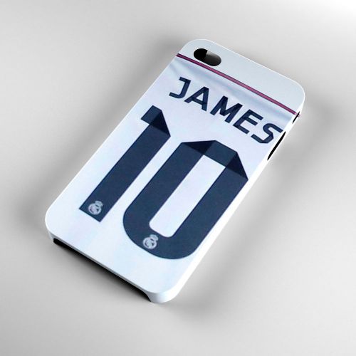 New James Rodriguez Jersey Football iPhone 4 4S 5 5S 5C 6 6Plus 3D Case Cover