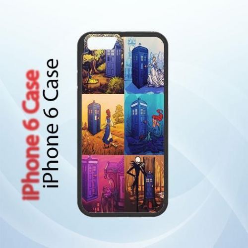 iPhone and Samsung Case - All Princess Tardis Art Funny Corps Cartoon - Cover