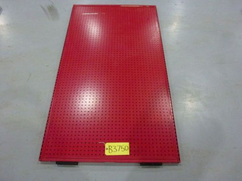 Red peg board wall for sale