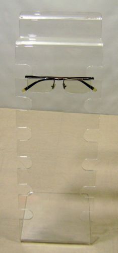 Counter Top Clear Acrylic Sunglasses Holder 6 Pair Eye Glasses Display