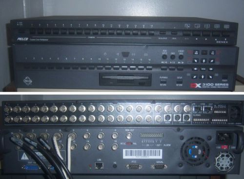 PELCO DX3100 Series DX3116-240 16-Ch  CCTV DVR  &amp; PELCO MX4016CD