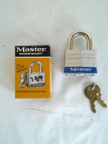 Master lock #1 maximum security (2) keys (inv.#:3268180) for sale