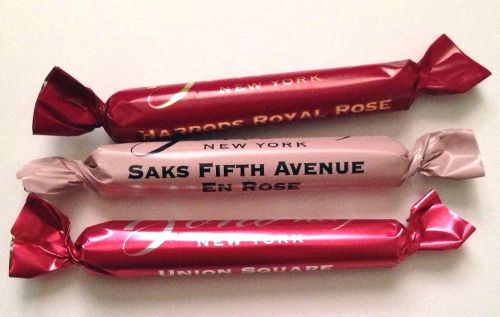 Lot x3 bond no. 9 - harrods royal rose, saks en rose, union square - edp samples for sale