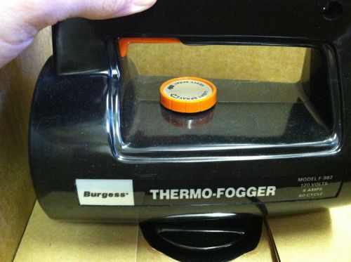 Burgess thermo-fogger f982 for sale