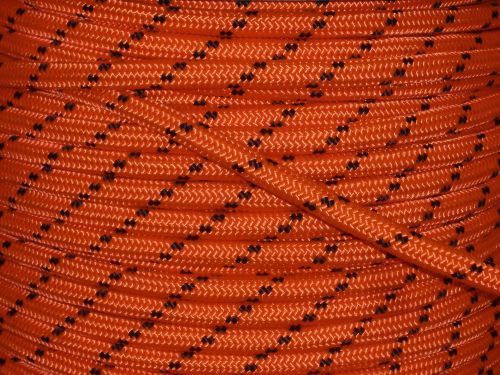 Double braid polyester 1/2&#034;x 600 feet arborist rigging tree rope line bull rope for sale