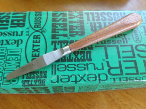J.RUSSELL 2 3/8&#034; GREEN RIVER FORGED ARTISTS PALETTE KNIFE CARBON STEEL USA