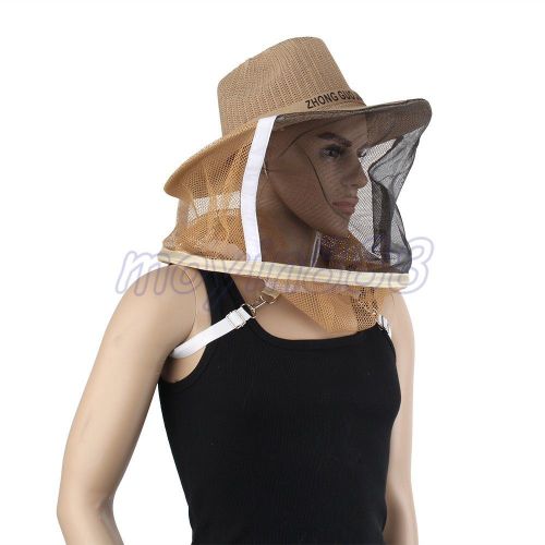 Keeping Insect Fishing Mesh Mask Cowboy Hat For Hunters Hikers