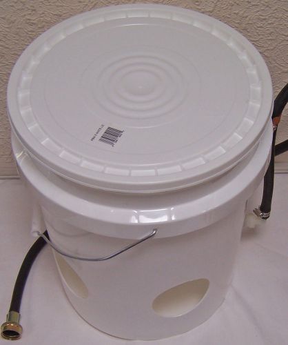 CUSTOM MADE 4 HOLE AUTOMATIC FILLING  CHICKEN WATERER &#034;BEST DESIGN OUT THERE&#034;