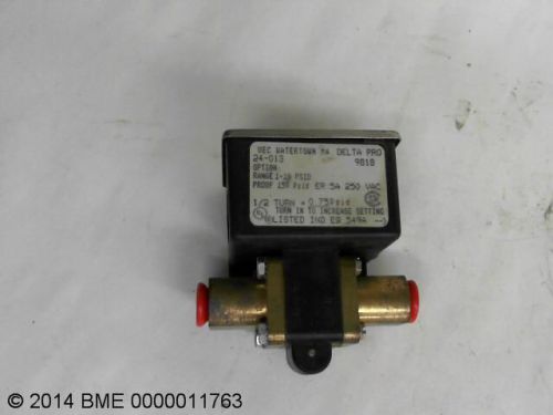 Delta pro 24-013 differential pressure switch valve range 1-10 psid for sale