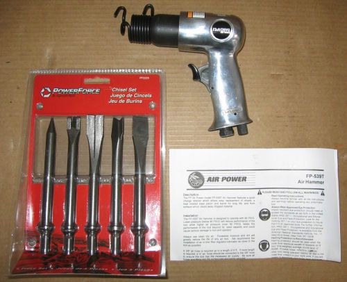 Florida Pneumatic Industrial Air Hammer FP539T +Chisels