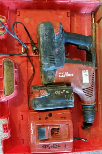 Hilti TE 7-A Cordless CPC Rotary Hammer Drill 36v TE7A 2 BATTERIES