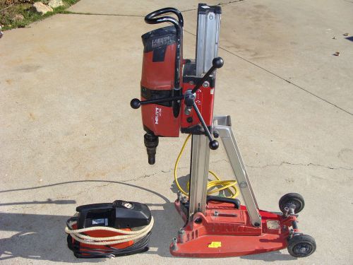 Hilti dd200 concrete core drill w/stand/vacuum *worksgr8* nr for sale