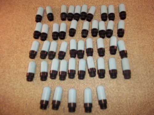 Lot of 45 pcs 1/4&#034;pt plastic pneumatic air valve exhaust silencer mufflers for sale