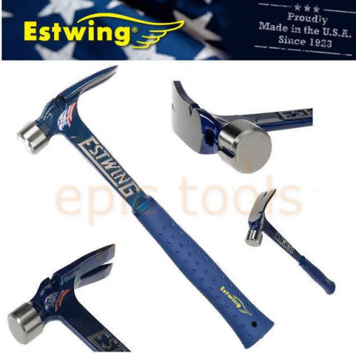 Klauen einrahmung nagel hammer estwing e6/15sr 425g, nylon-blau kurz vinyl griff for sale
