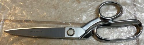 10&#034; industrial scissor shears heavy duty stainless w/ nickel coating won&#039;t rust for sale