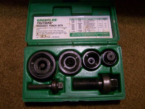GREENLEE 735 735BB Knockout Punch Sets Ball Bearing