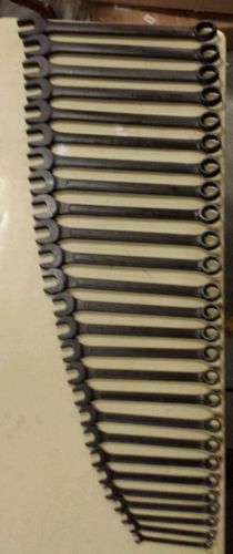 Williams combination wrench set black 26-piece, sae for sale