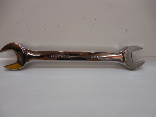 Armstrong 1-7/16&#034; x 1-3/8&#034; open end wrench 26-190 machinist hand tool new for sale