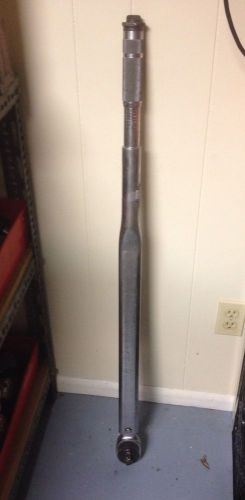 Proto 3/4&#034; Drive torque Wrench 6000 In-lbs