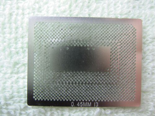 Intel I 3 I3 CPU BGA Heated Stencil Template 0.45mm