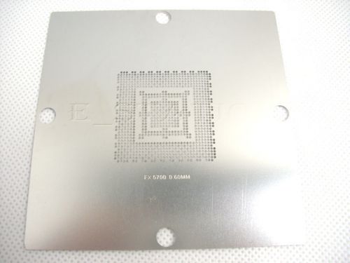 90mmX90mm NVIDIA GeForce Go FX5700 Stencil template