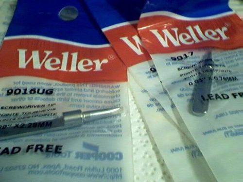 5 weller / ungar soldering tips for 9900, 2110, and utc series irons