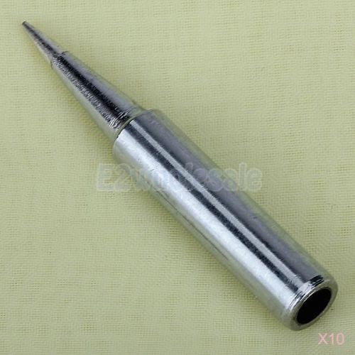 10pcs Silvery 1 PK 900M-T-1.2D Lead-free Soldering Tip for 936 937 Station