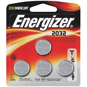 Energizer 2032BP-4 4-Pack Watch Battery-3V LITHIUM 4PK BATTERY