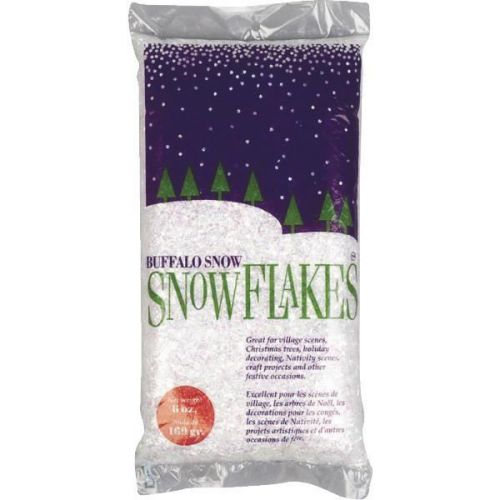 Buffalo Snow CB0513 Iridescent Flakes-6OZ IRID TWINKLE FLAKES