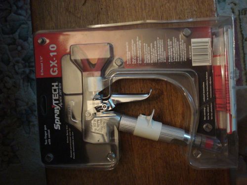 New wagner spraytech apex series gx-10 spray gun, two finger w/ swivel for sale